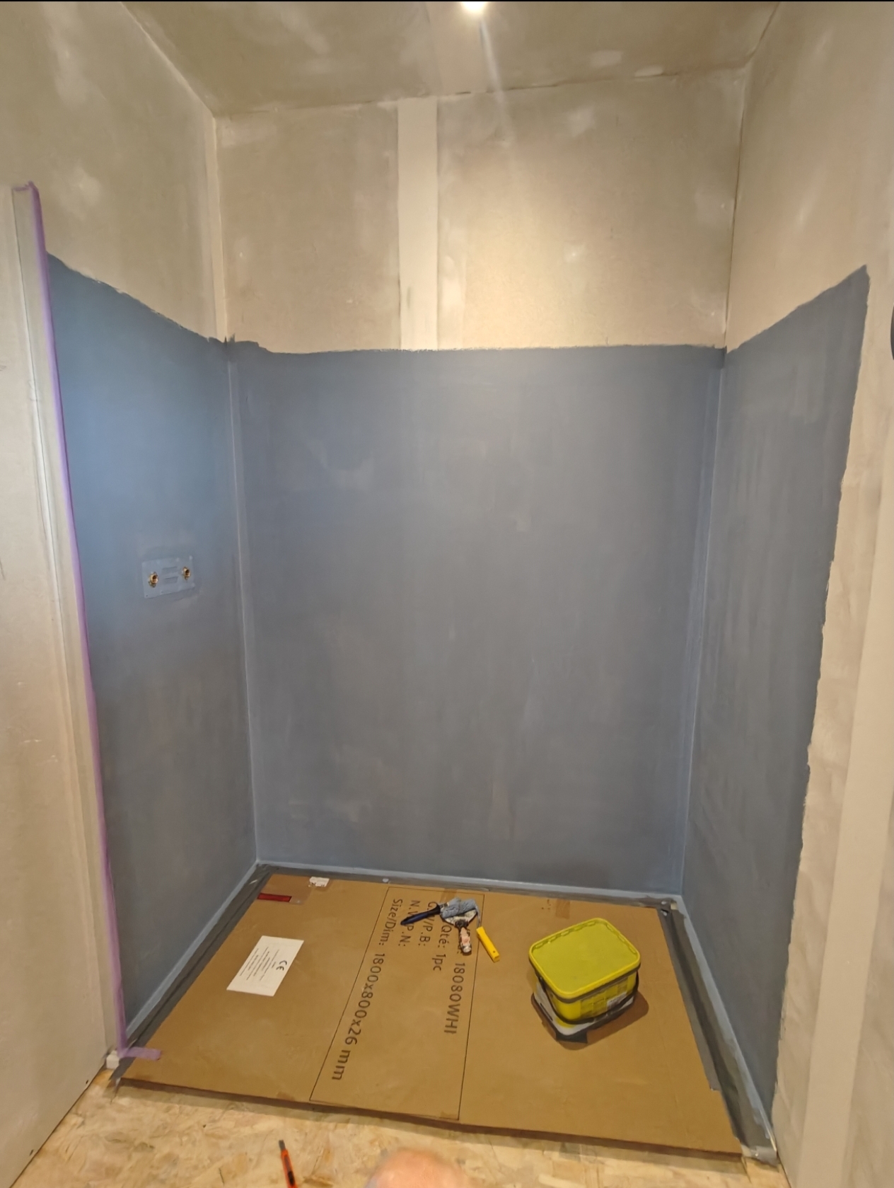 Salle de bain avant rénovation